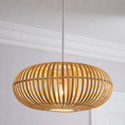 Abrielle Bamboo Easy Fit Pendant Shade