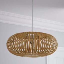 Abrielle Bamboo Easy Fit Pendant Shade - thumbnail 2