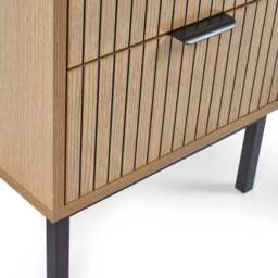 Sia 2 Drawer Bedside Table - thumbnail 5