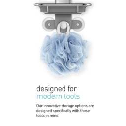 Simplehuman Overdoor Silver Shower Caddy - thumbnail 6