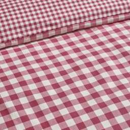 Catherine Lansfield Gingham 100% Brushed Cotton Duvet Cover & Pillowcase Set - thumbnail 3