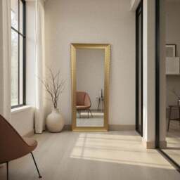 Yearn Diamont Framed Bevelled Full Length Wall Mirror - thumbnail 3