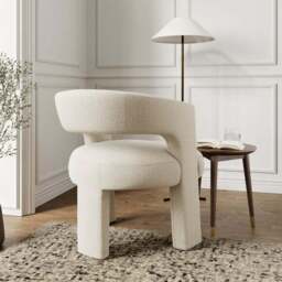 Remi Boucle Accent Chair - thumbnail 2