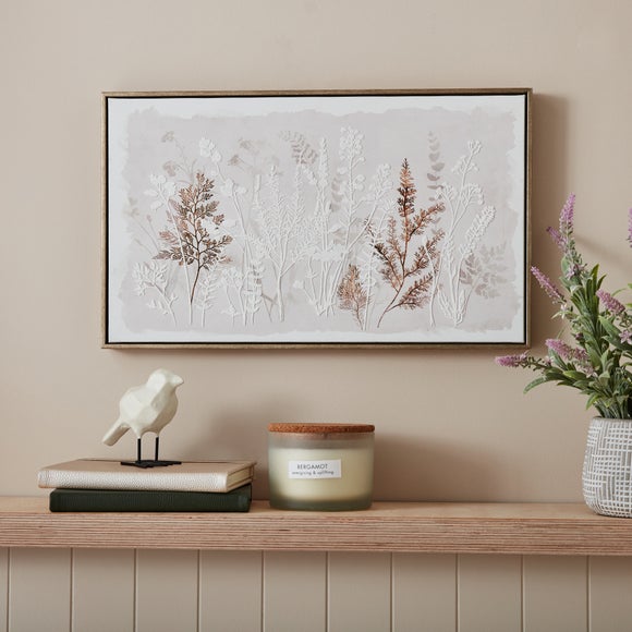 Florence Dried Flowers Framed Canvas - image 1