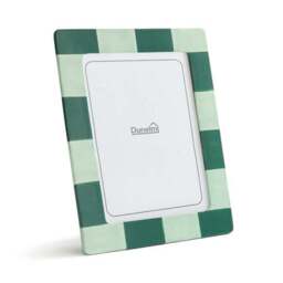 Striped Ceramic Photo Frame - thumbnail 2