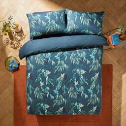 Kingfisher Duvet Cover & Pillowcase Set - thumbnail 1
