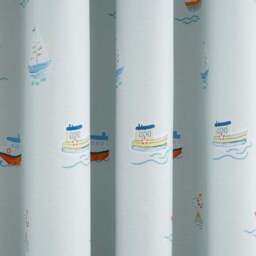 Little Boats Blackout Eyelet Curtains - thumbnail 4