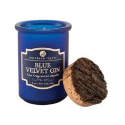 Northern Lights Spirit Blue Velvet Gin Jar Candle - thumbnail 2