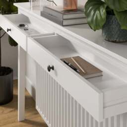 Lynton Radiator Cover Console Table - thumbnail 3