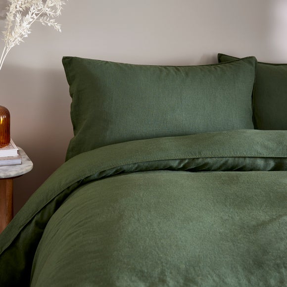 Cotton Linen Standard Pillowcase Pair - image 1