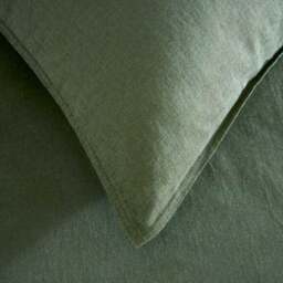 Cotton Linen Standard Pillowcase Pair - thumbnail 3