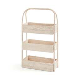 The Edited Life Rattan White Wash Caddy - thumbnail 3