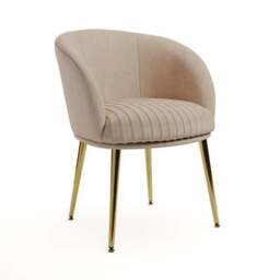 Bella Dining Chair, Velvet - thumbnail 6