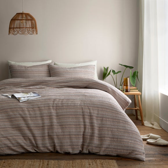 Rowan Yarn Waffle 100% Cotton Duvet Cover & Pillowcase Set - image 1
