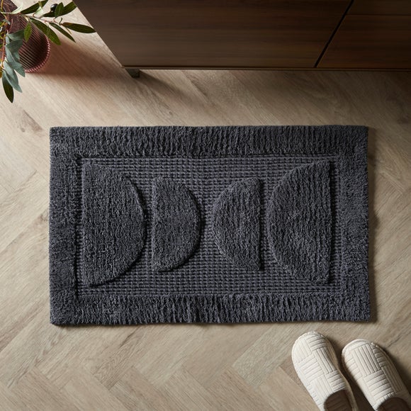 Lunar Geo Cotton Bath Mat - image 1