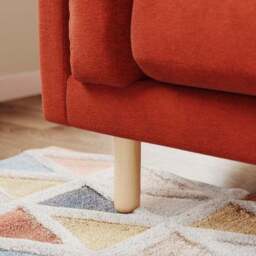 Newton Luxe Chenille Corner Chaise Sofa - thumbnail 5