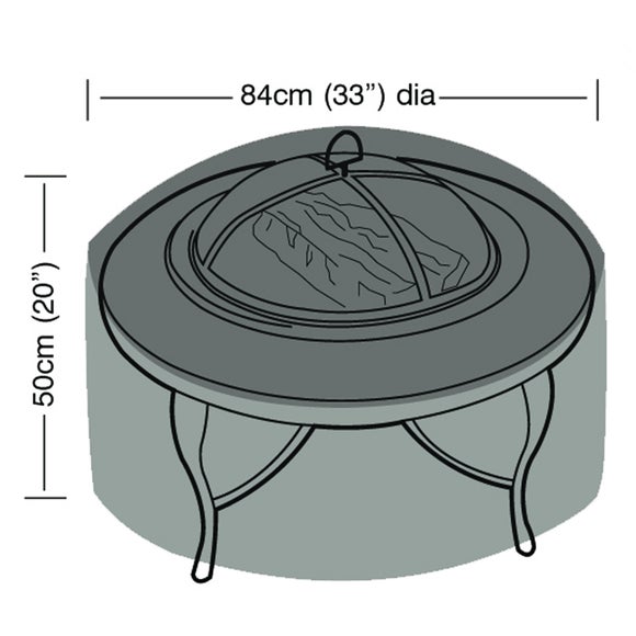 Large Firepit Super Tough Cover - image 1