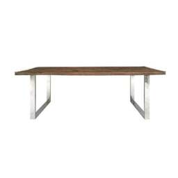 Indus Valley Railway Sleeper 8 Seater Dining Table - thumbnail 2