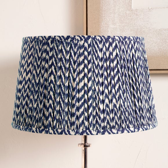 Vienna Chevron Mushroom Pleat Lamp Shade - image 1