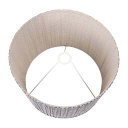 Vienna Chevron Mushroom Pleat Lamp Shade - thumbnail 4