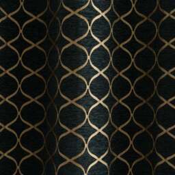 Chenille Ogee Eyelet Curtains - thumbnail 3