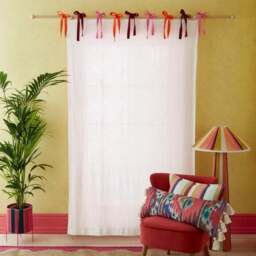 Sophie Robinson Tie Top Voile Panel - thumbnail 4