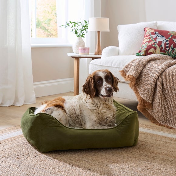 Velvet Box Dog Bed - image 1