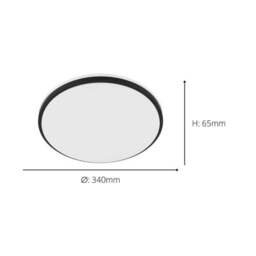 EGLO Margidore LED CCT Wall and Ceiling Light - thumbnail 3