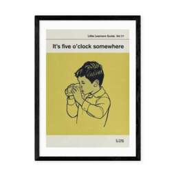 East End Prints Its Five O'Clock Somewhere by Don't Grow Up Print - thumbnail 2