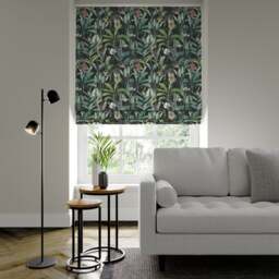 Maya Made to Measure Fire Retardant Roman Blind - thumbnail 1