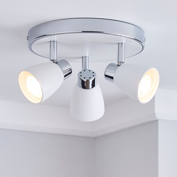 Alto 3 Light Semi Flush Spotlight - image 1