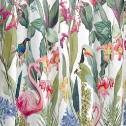 Tropical Garden Shower Curtain - thumbnail 2