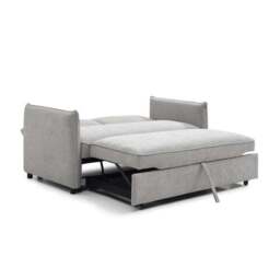 Lucie Grey Boucle 2 Seater Pop Up Sofa Bed - thumbnail 5