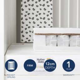Mother&Baby Pure Gold Hypoallergenic Coir & Pocket Sprung Mattress - thumbnail 1