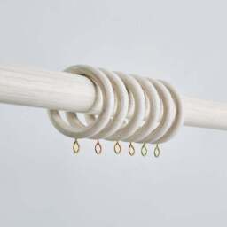 Pack of 6 Curtain Rings - thumbnail 2