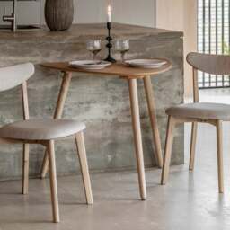 Harby 2-3 Seater Dining Table - thumbnail 1