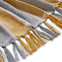 Herringbone Stripe Throw Blanket, 130x180cm - thumbnail 3