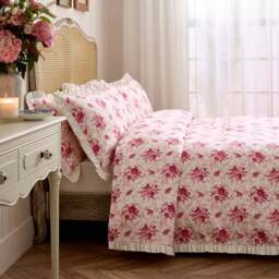 Dorma Archive Rosewood 100% Cotton Duvet Cover & Pillowcase Set - thumbnail 5