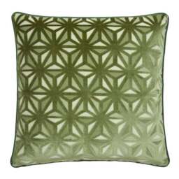 Appletree Star Geometric Velvet Square Cushion - thumbnail 3