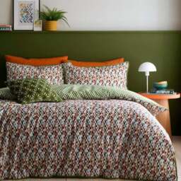 Appletree Star Geometric Velvet Square Cushion - thumbnail 5