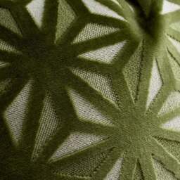 Appletree Star Geometric Velvet Square Cushion - thumbnail 2