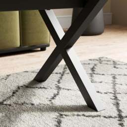 Ezra Coffee Table, Rustic Wood Effect - thumbnail 5