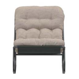 Porto Steel Rocking Chair with Cushions - thumbnail 5