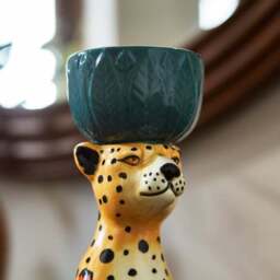 Leopard Candlestick Holder - thumbnail 5