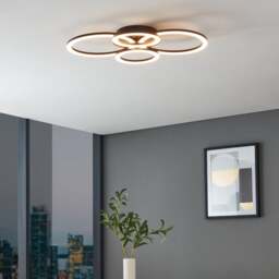EGLO Parrapos LED Z Large Flush Ceiling Light - thumbnail 1