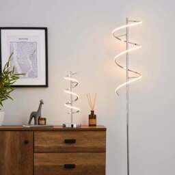 Apollo Integrated LED Chrome Touch Dimmable Table Lamp - thumbnail 5