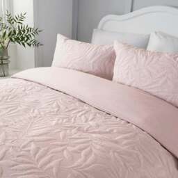 Luana 3D Floral Duvet Cover and Pillowcase Set - thumbnail 3