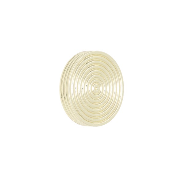 Trinity Ribbed Metal Curtain Tieback Hooks