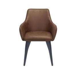 Indus Valley Logan 4 Seater Round Dining Table With 4 Logan Chairs - thumbnail 6