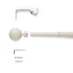 Globe Extendable Metal Eyelet Curtain Pole - thumbnail 2